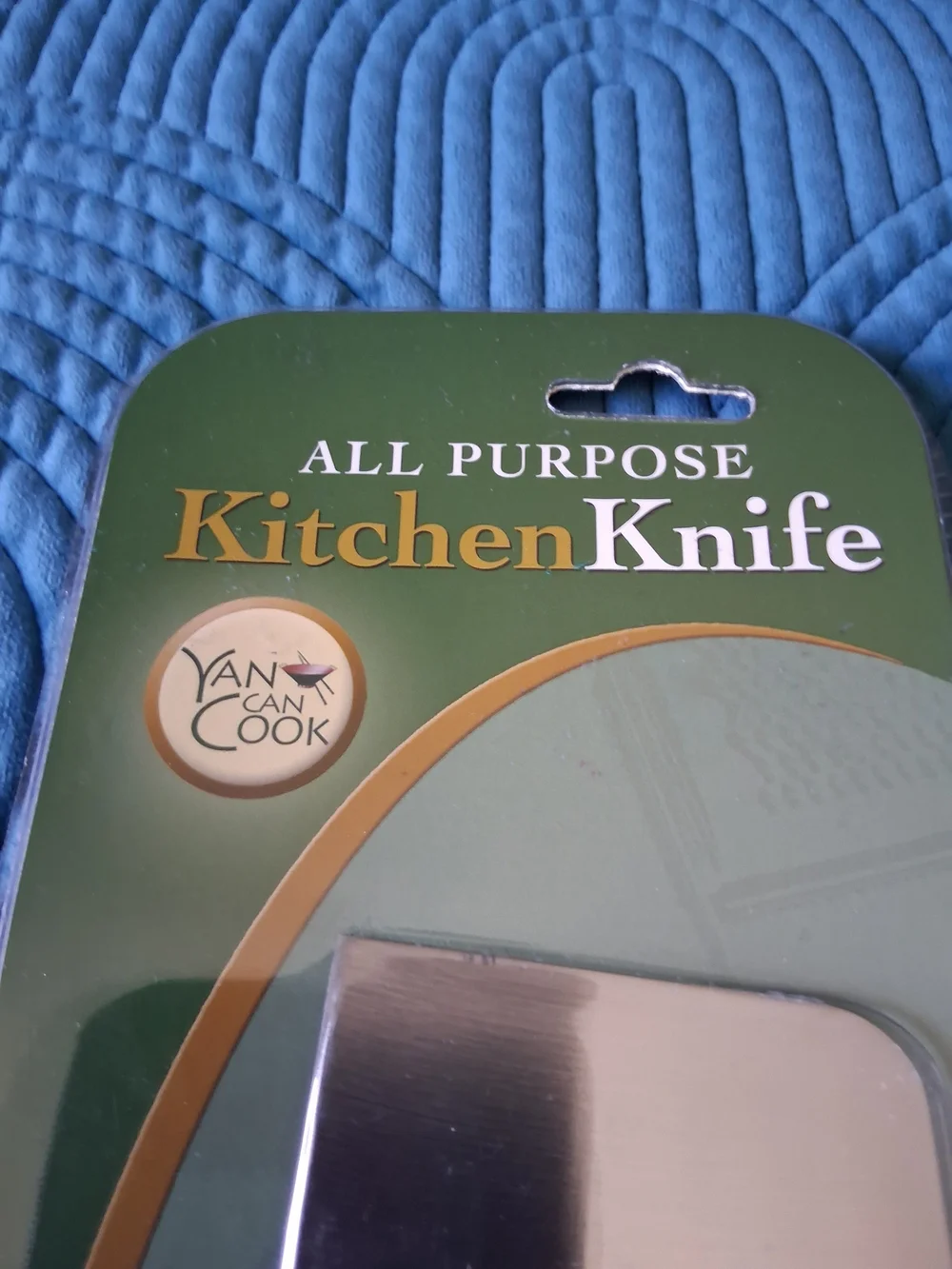 Vintage Yan Can Cook All-Purpose Kitchen Knife Martin Yan Cleaver New In Pack
